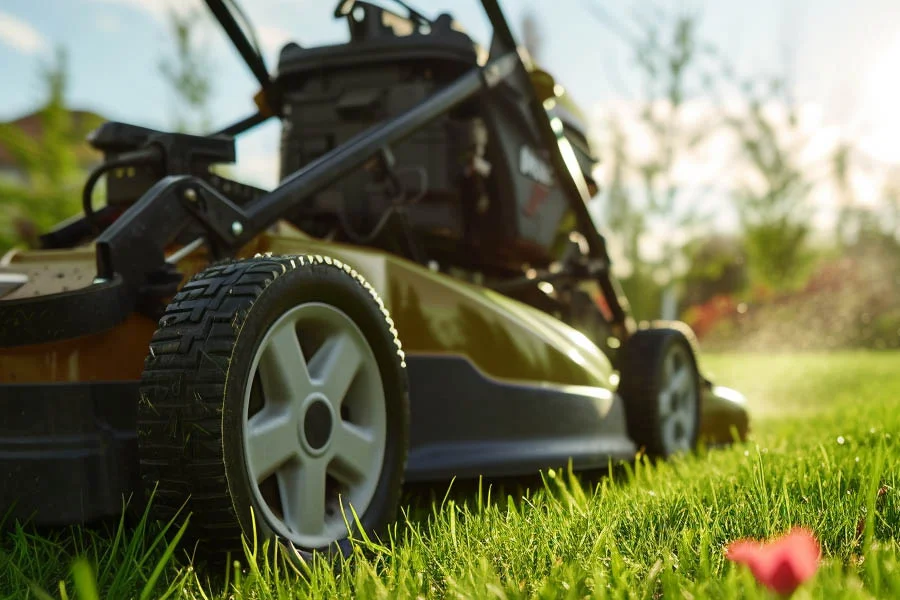 electronic mower